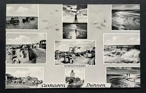 Nordseeheilbad Cuxhaven Duhnen Collage Stadt Niedersachsen Deutschland 401048 A