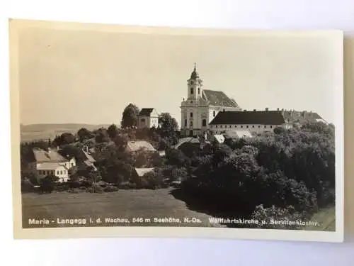 Maria-Langegg in der Wachau - Walfahrtskirche und Servitenkloster ShNö