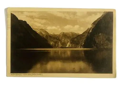 Bayern  Königssee vom Malerwinkel 20038