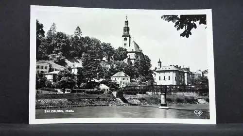 Salzburg Mülln Brücke Salzach JW 165619