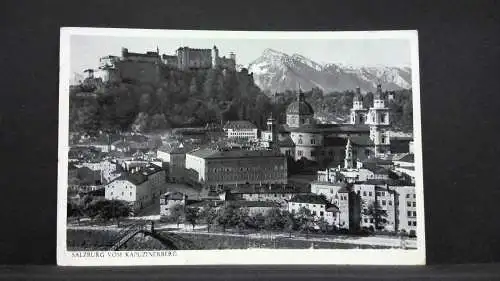 Salzburg vom Kapuzinerberg mit Festung Berge JW 165590