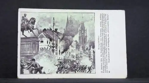 Kriegsbilder 1914 Beschießung von Antwerpen Österreichische Armee JW 165478