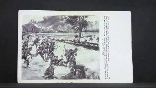 Kriegsbilder Russische Kampfweise Österreichische Armee JW 165480