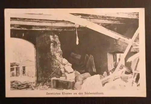 Zerstörten Kloster An Der Südwestfront 270088 gr I