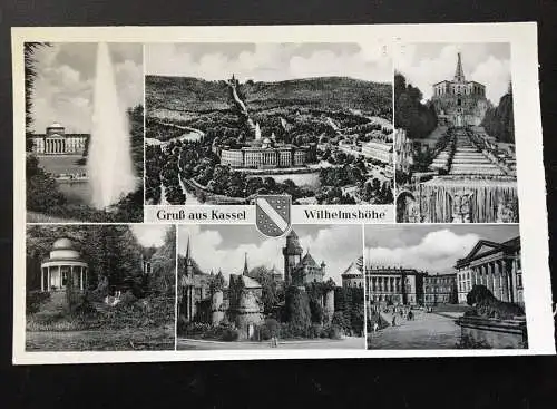 Gruß aus Kassel - Wilhelmshöhe - Collage - Deutschland 400397 TH