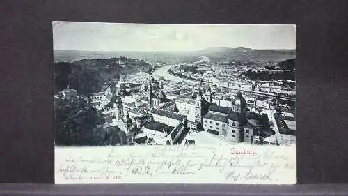 Salzburg Mondkarte Berge Salzach JW734