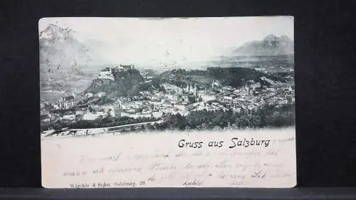 Gruss aus Salzburg Schloss Hohensalzburg JW6381