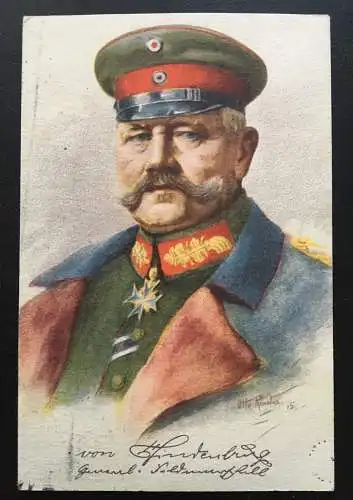 Von Hindenburg - General-Feldmarschall -  Soldaten Militär Krieg 400626 TH SH1