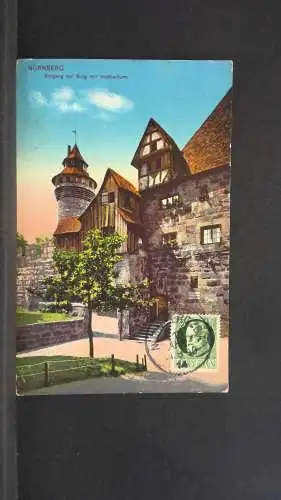 Nürnberg Eingang zur Burg mit Vestnerturm 20003 jw J