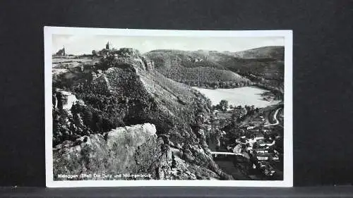 Nideggen Eifel Die Burg und Nideggerbrücke 140453 jw J