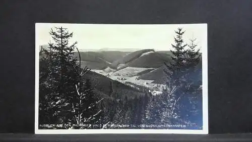 Ausblick a d Thüringer Wald und Manebacher Tal v Großen Hermannstein 140439 jw J