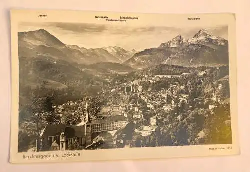 AK, Berchtesgaden, Lockstein, Bayern (40053 BW)