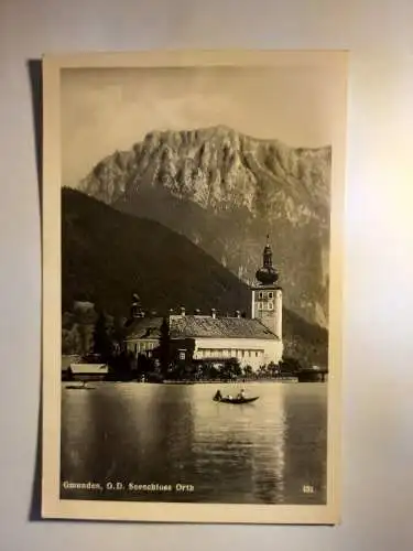 Oberösterreich, Gmunden Seeschloss Orth  30045 GR