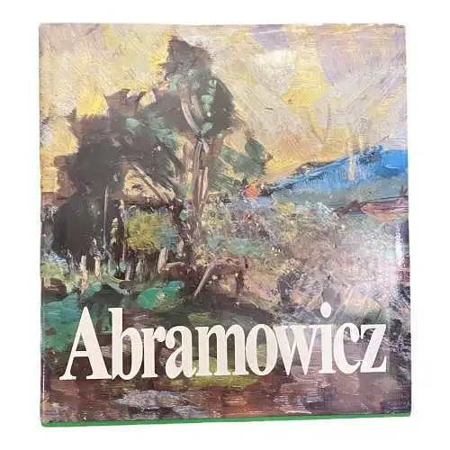 1440 Karl Heinz Ritschel ABRAMOWICZ 1889-1978 HC MALEREI