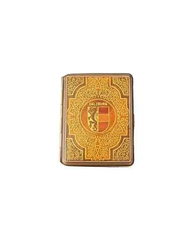 Nostalgie Vintage  Zigaretten Etui Salzburg Austria  9x7x1cm   R001