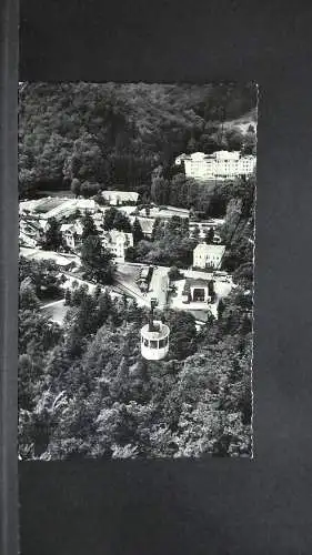 Bad Harzburg Blick vom Burgberg auf die Talstation der Schwebebahn 400519 jw J