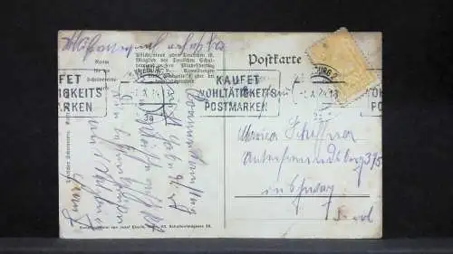 Salzburg Deutscher Schulverein 1880 Zeichnung Künstlerkarte JW5731