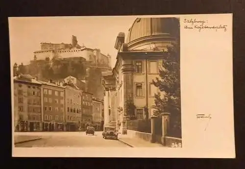 Salzburg Altstadt Kajetanerplatz 165899 gr K