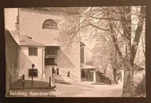 Salzburg Kapuziner Kloster Mönche 165888 gr K