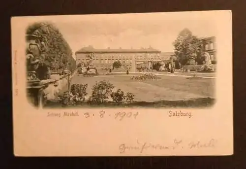 Salzburg Schloss Mirabell 600360A gr K