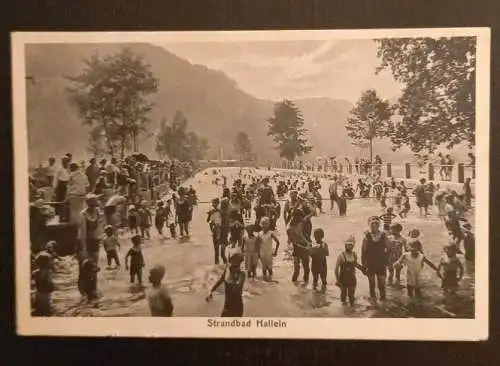 Salzburg Strandbad Hallein 600334A gr K