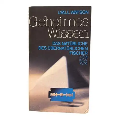 967 Lyall Watson GEHEIMES WISSEN d. Natürl. d. Übernatürl. WISSENSCHAFT