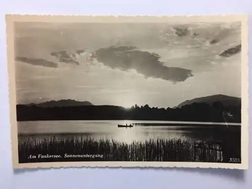 Am Faakersee - Sonnenuntergang 11070