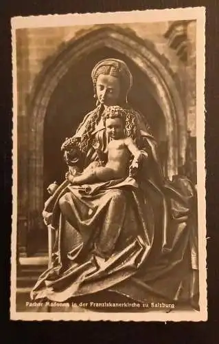 Salzburg Pacher Madonna In Der Franziskanerkirche 600656A gr K