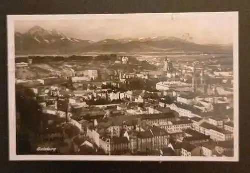 Salzburg Altstadt Mönchsberg Hoher Staufen 600644A gr K