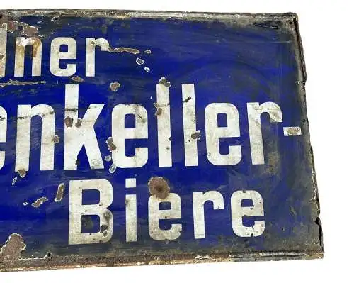 Rarität Dresdner Felsenkeller Biere Dresden Schild  siehe Zustand 117x60 cm