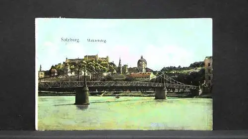 Salzburg Markartsteg Salzach JW165848