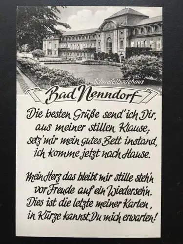 Bad Nenndorf - Schwefelbadehaus - Gedicht - Schaumburg 140460 TH