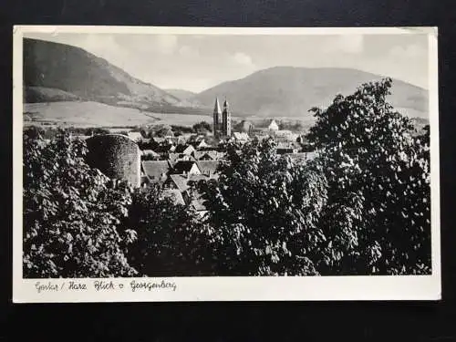 Goslar - Harz - Blick von Georgenberg - Kirche 140454 TH