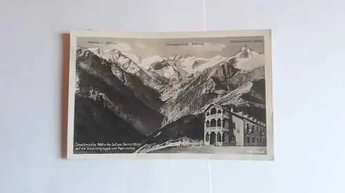 Schmittenhöhe 1968m bei Zell am See Blick Glocknergruppe und Kaprunertal 25019