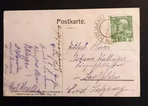 Künstlerkarte Deutsche Schulverein Wo Holde Frauen Gastlich Walten 600568A Gr