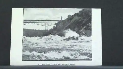 The Whirlpool rapids and Railway Bridge JW 401219 F