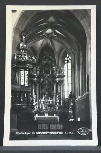 Allerheiligen im Mürztale Inneres der Kirche JW 402719 F