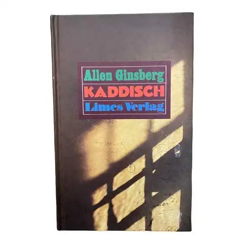 1120 Allen Ginsberg KADDISCH. GEDICHTE. ENGLISCH UND DEUTSCH HC