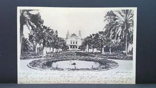 Monte Carlo Casino et Jardins JW 800095 C