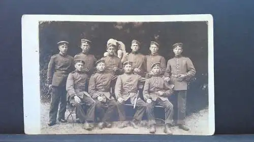 Deutsches Reich Gruppenfoto Soldaten JW 650250 C