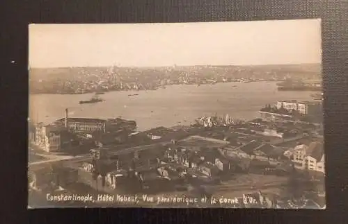 Constantinople Hotel Kohout Vue Panoramique Et La Corne d.Or 800071 Ga E