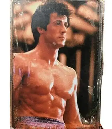 Nostalgie Retro Blechschild "Sylvester Stallone" 30x20 000AL