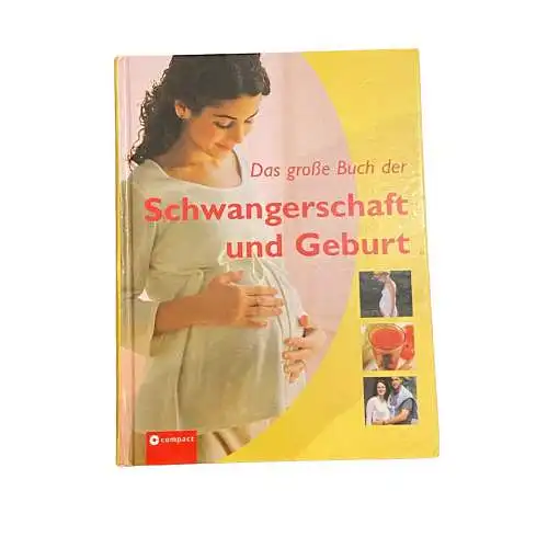 3990 Tiefenbacher DAS GROSSE BUCH DER SCHWANGERSCHAFT UND GEBURT HC +Abb