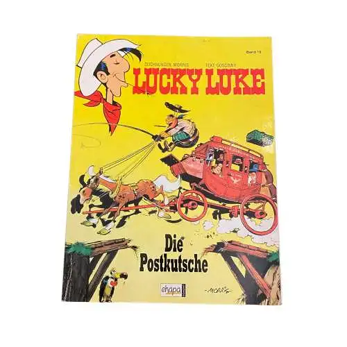 3870 Rene Goscinny LUCKY LUKE: DIE POSTKUTSCHE (BAND 15) +Abb