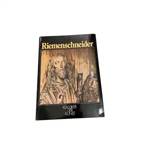 4173 Joachim Hotz TILMAN RIEMENSCHNEIDER (KLASSIKER DER KUNST) HC +Abb