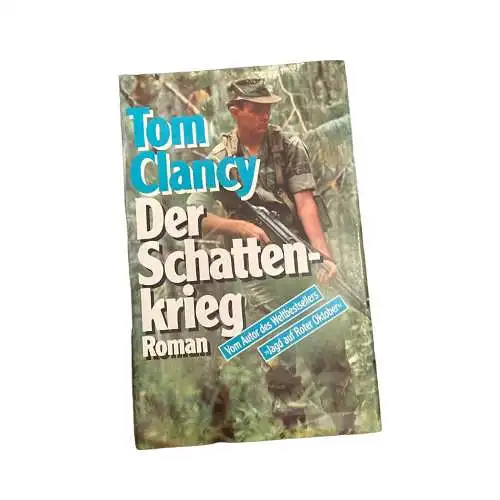 4154 Tom Clancy DER SCHATTENKRIEG: ROMAN HC Scherz Verlag