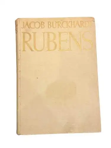 4103 Jacob Burckhardt RUBENS: GROSSE ILLUSTRIERTE PHAIDON-AUSGABE HC +Abb