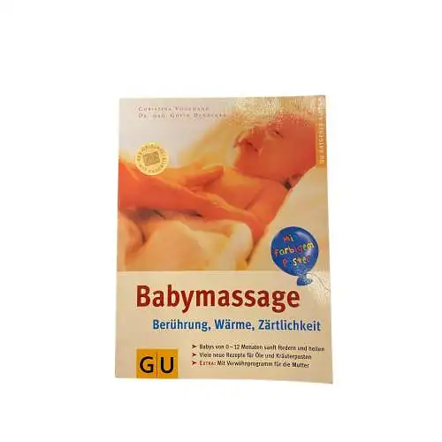 3763 Christina Voormann BABYMASSAGE +Abb Gräfe und Unzer