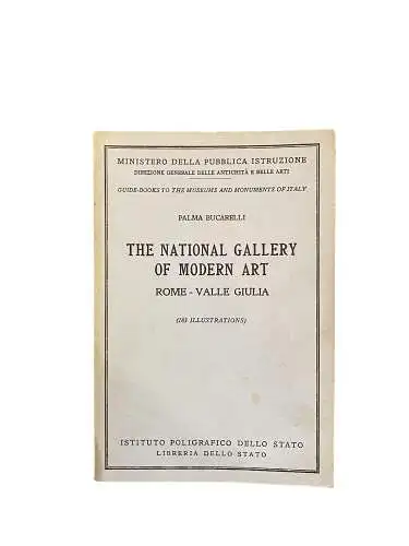 3159 Palma Bucarelli THE NATIONAL GALLERY OF MODERN ART: ROME - VALLE GIULIA
