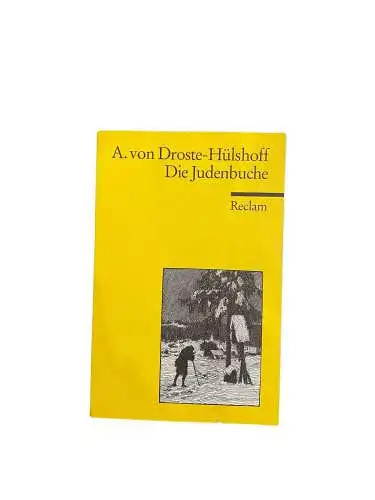 3105 Droste-Hülshoff DIE JUDENBUCHE E. SITTENGEMÄLDE AUS D GEBIRGIGTEN WESTFAL